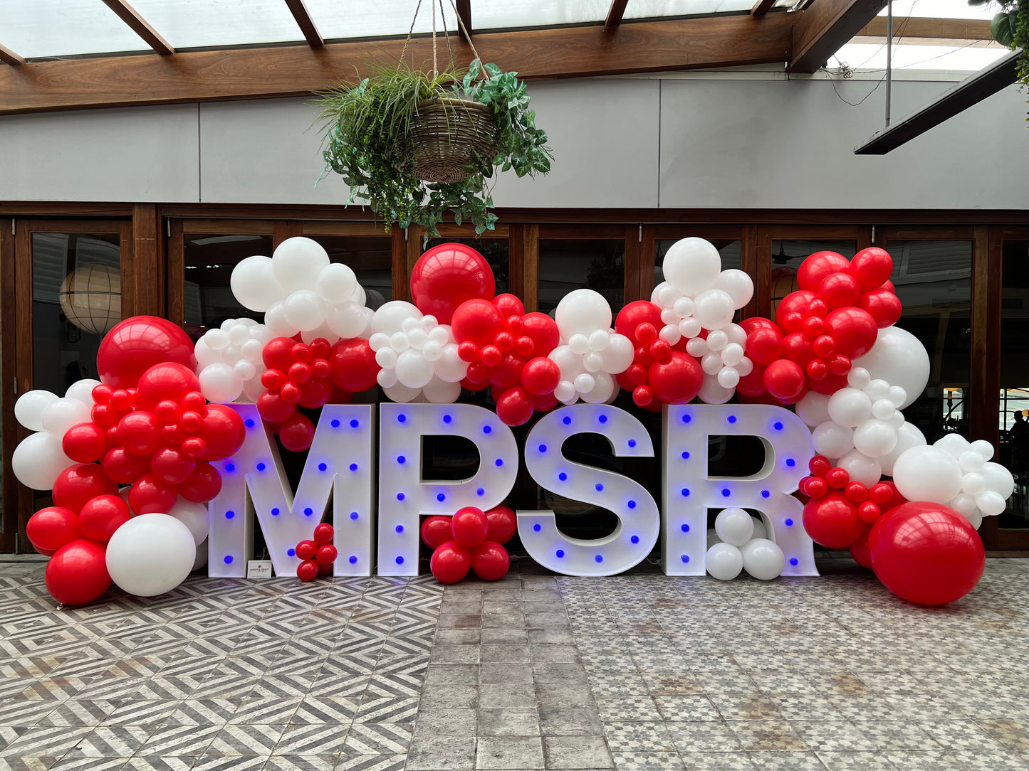 MPSR Party Balloon Garland