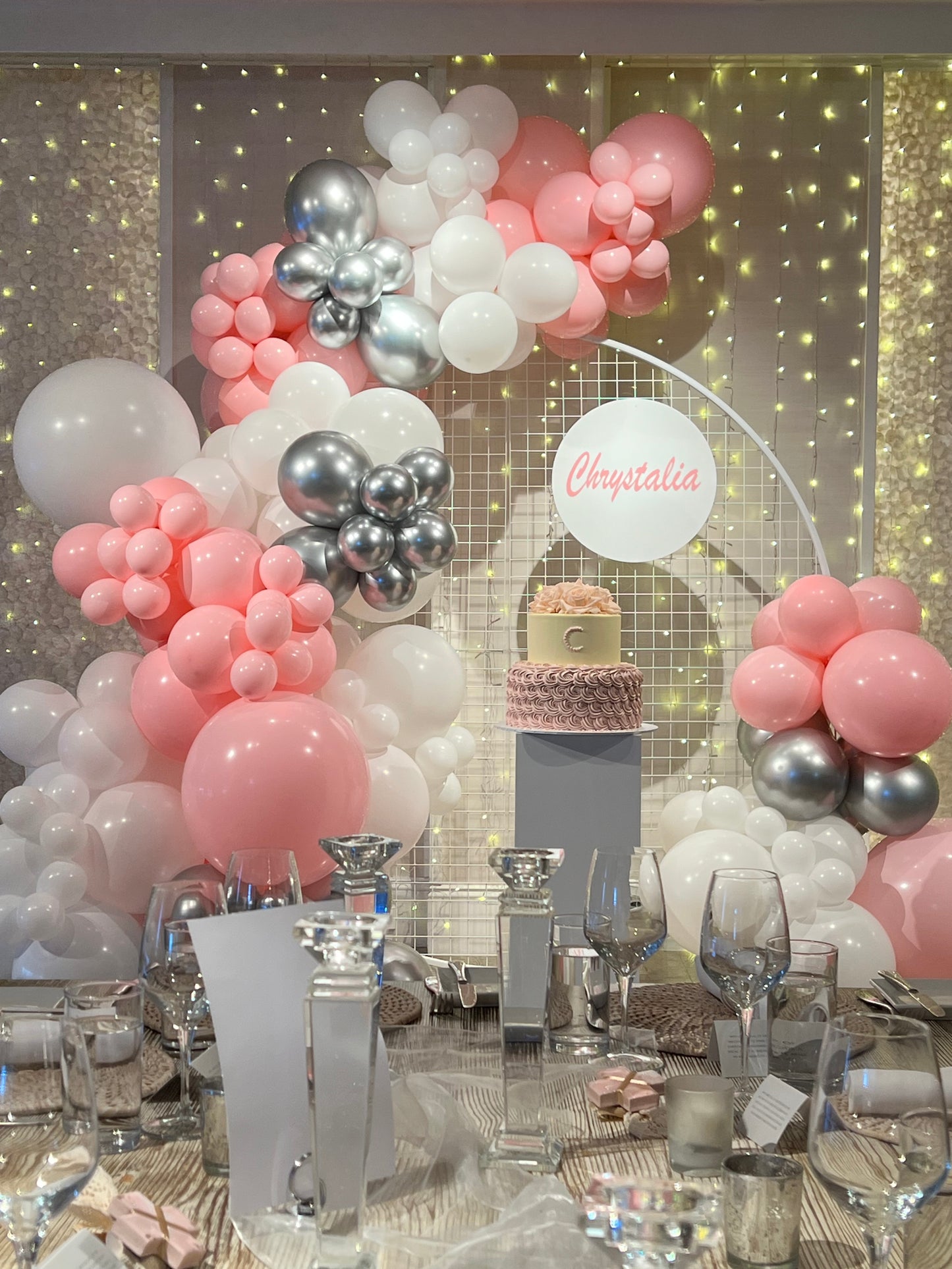Baby Christening Garland