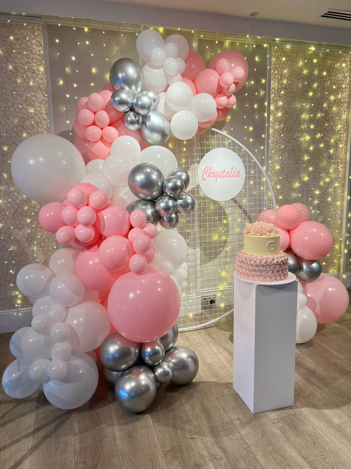 Baby Christening Garland