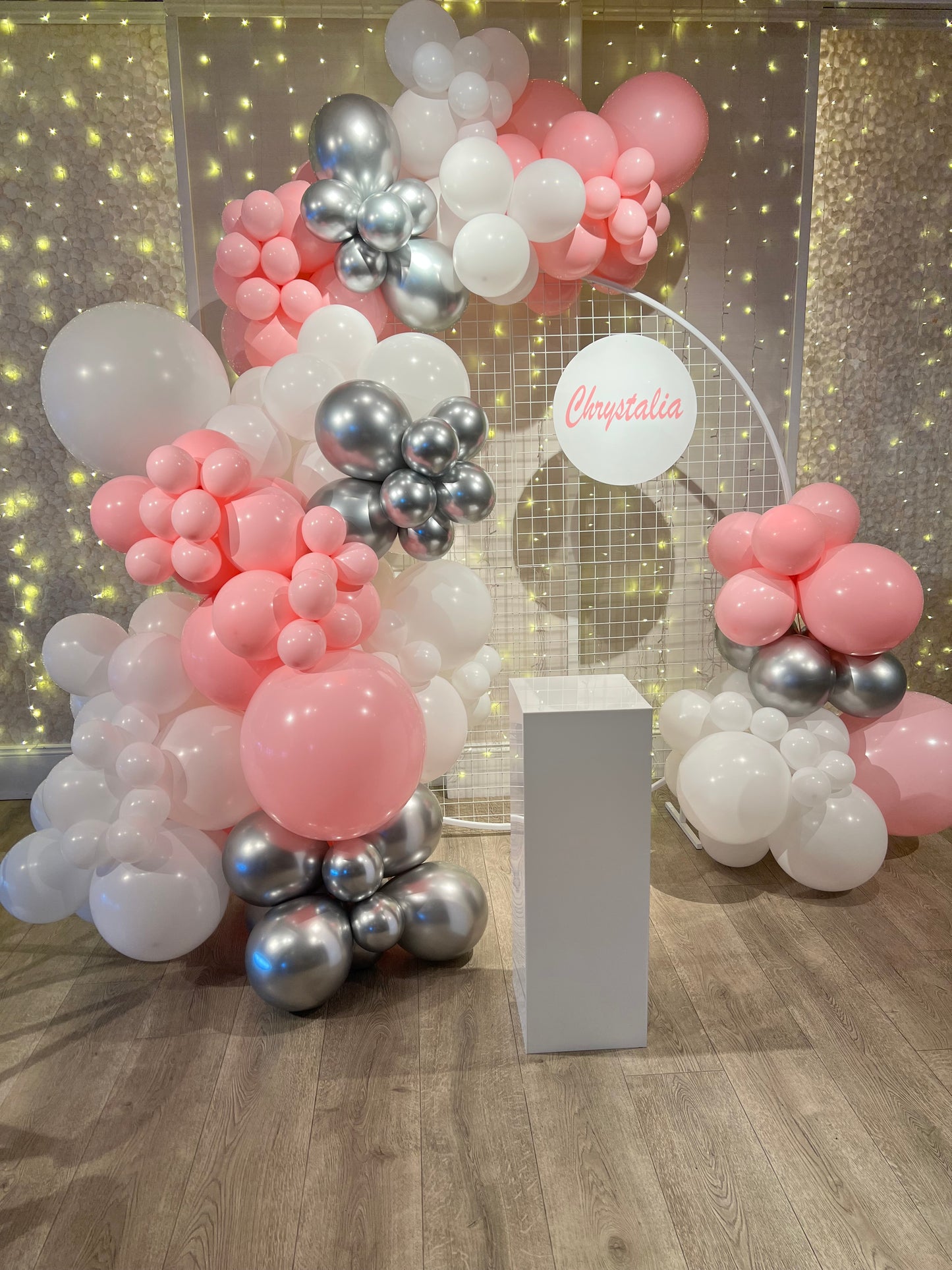 Baby Christening Garland