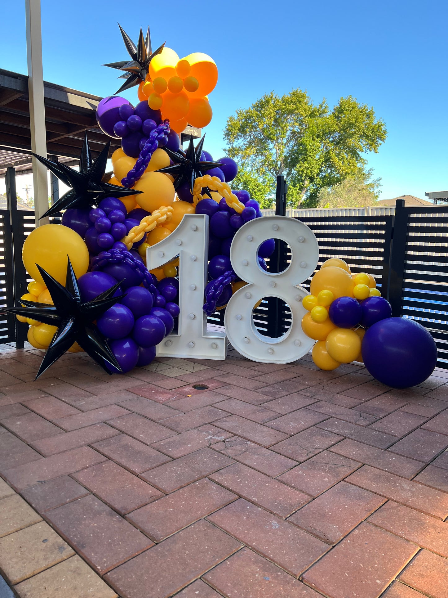 Lakers Basketball Fans Garland