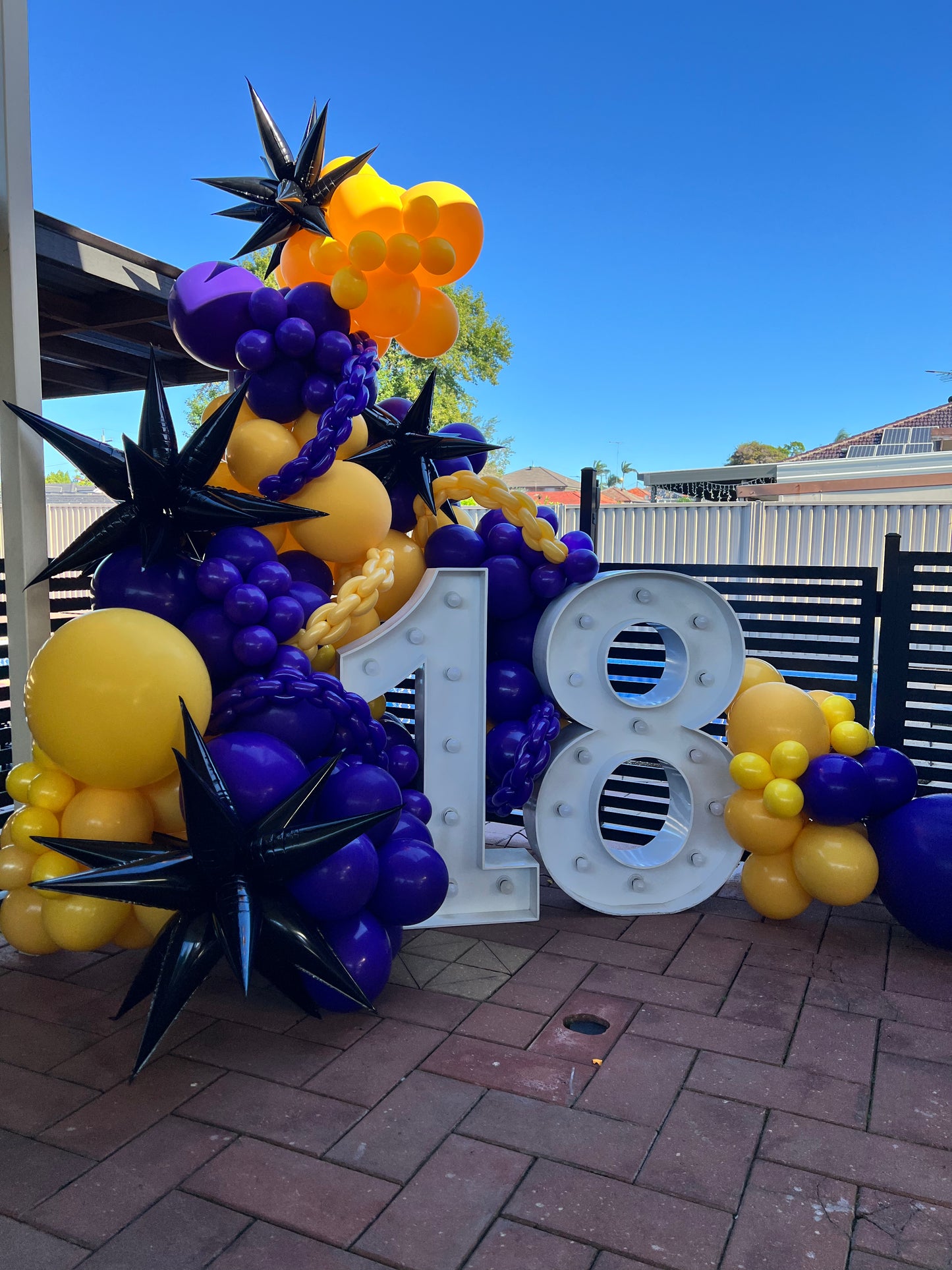 Lakers Basketball Fans Garland