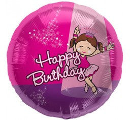 Ballerina 18inch foil Helium balloon Bouquet