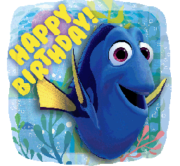 Nemo 18inch Foil helium Balloon bouquet