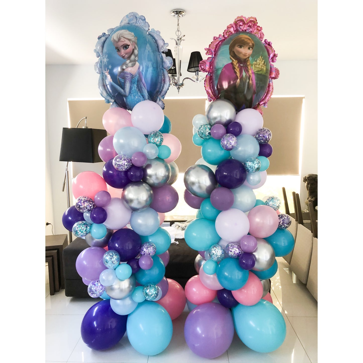 Frozen Balloon Column