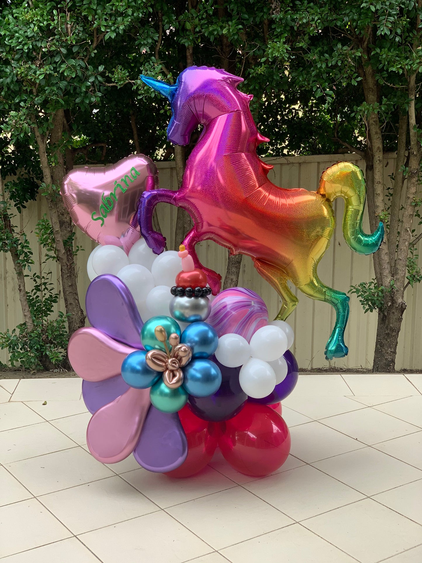 Unicorn Balloon Marquee