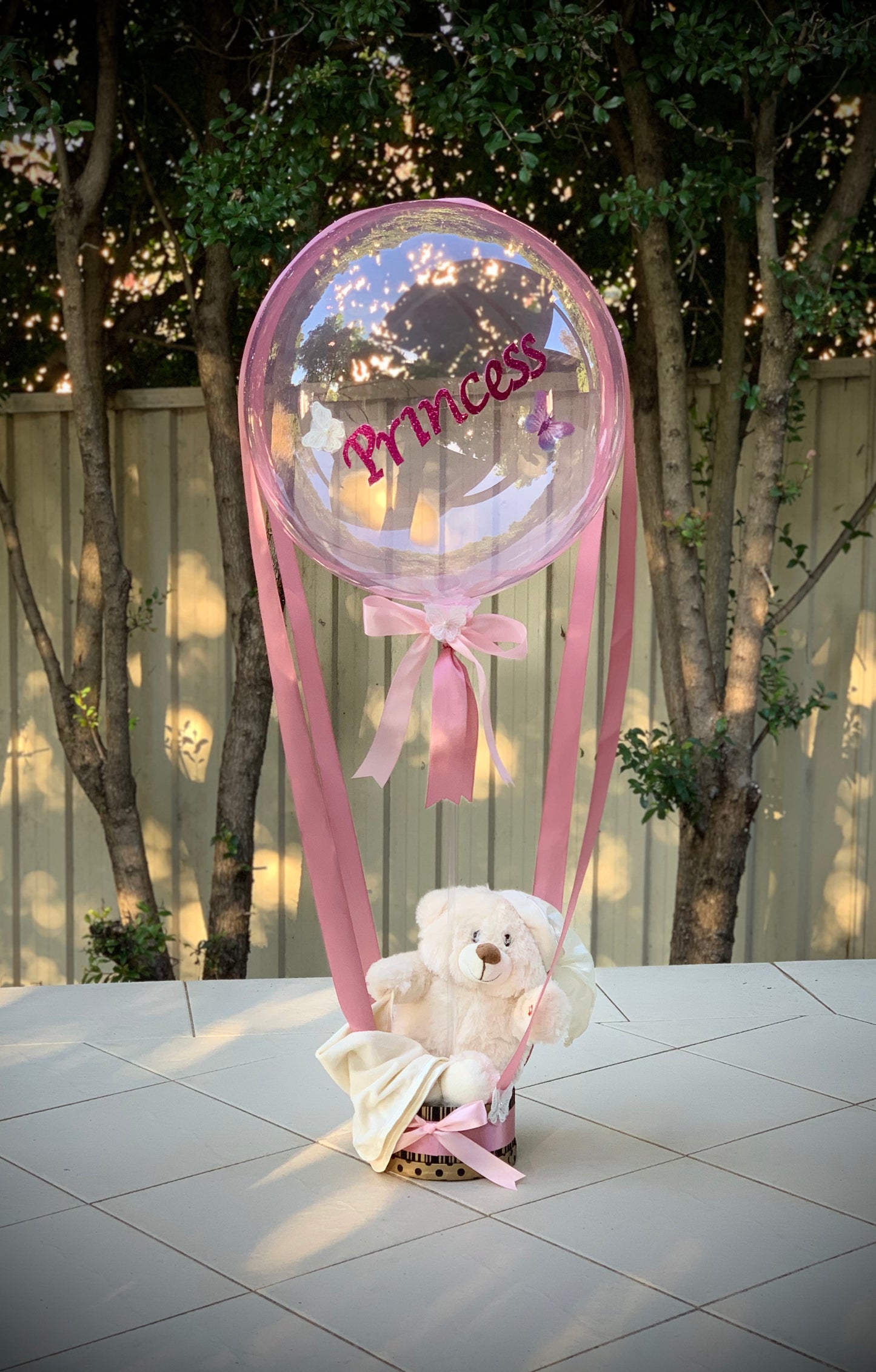 Baby Hot Air Balloon Arrangement