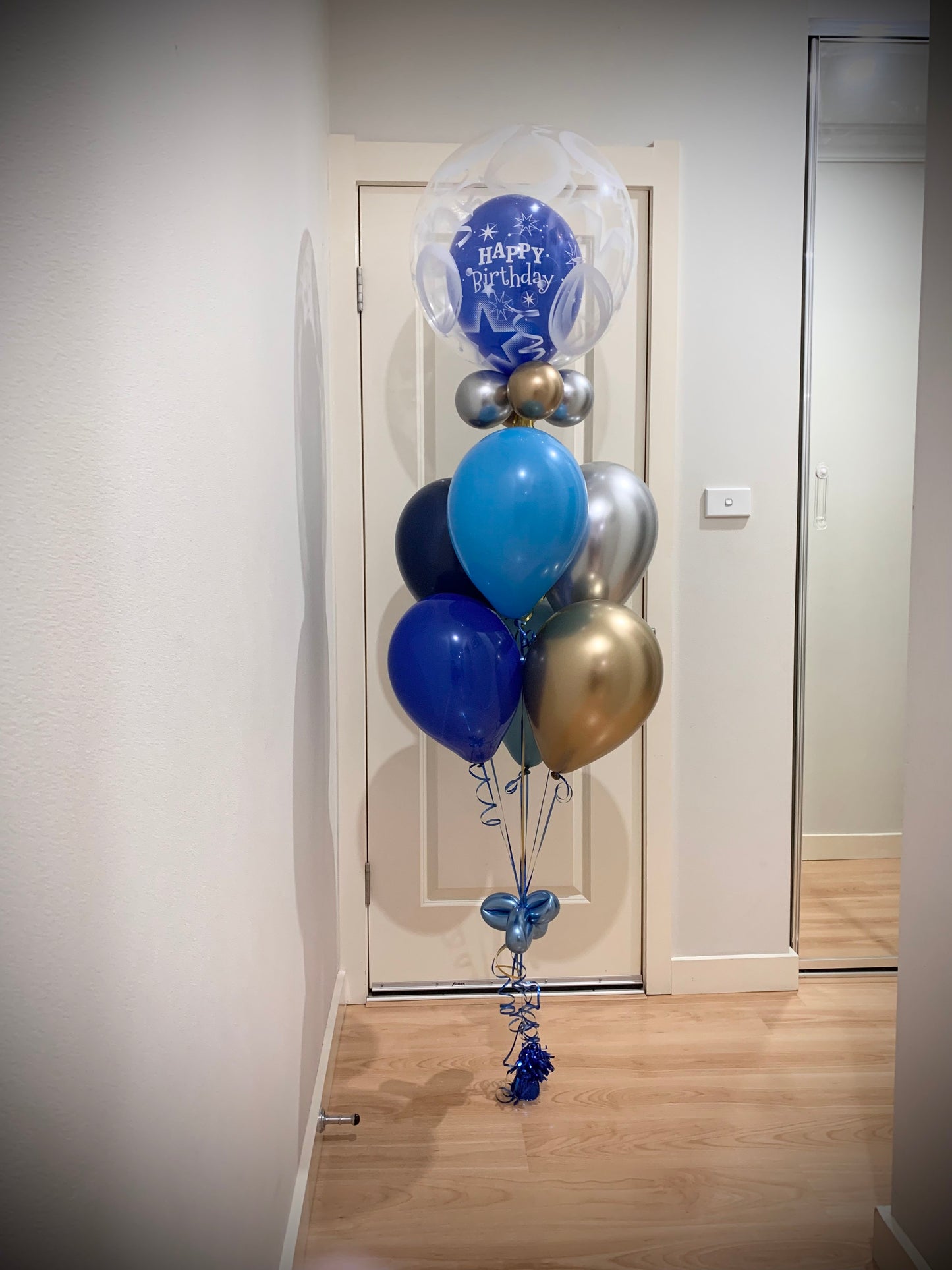 Double Bubble HBD Balloon Bouquets
