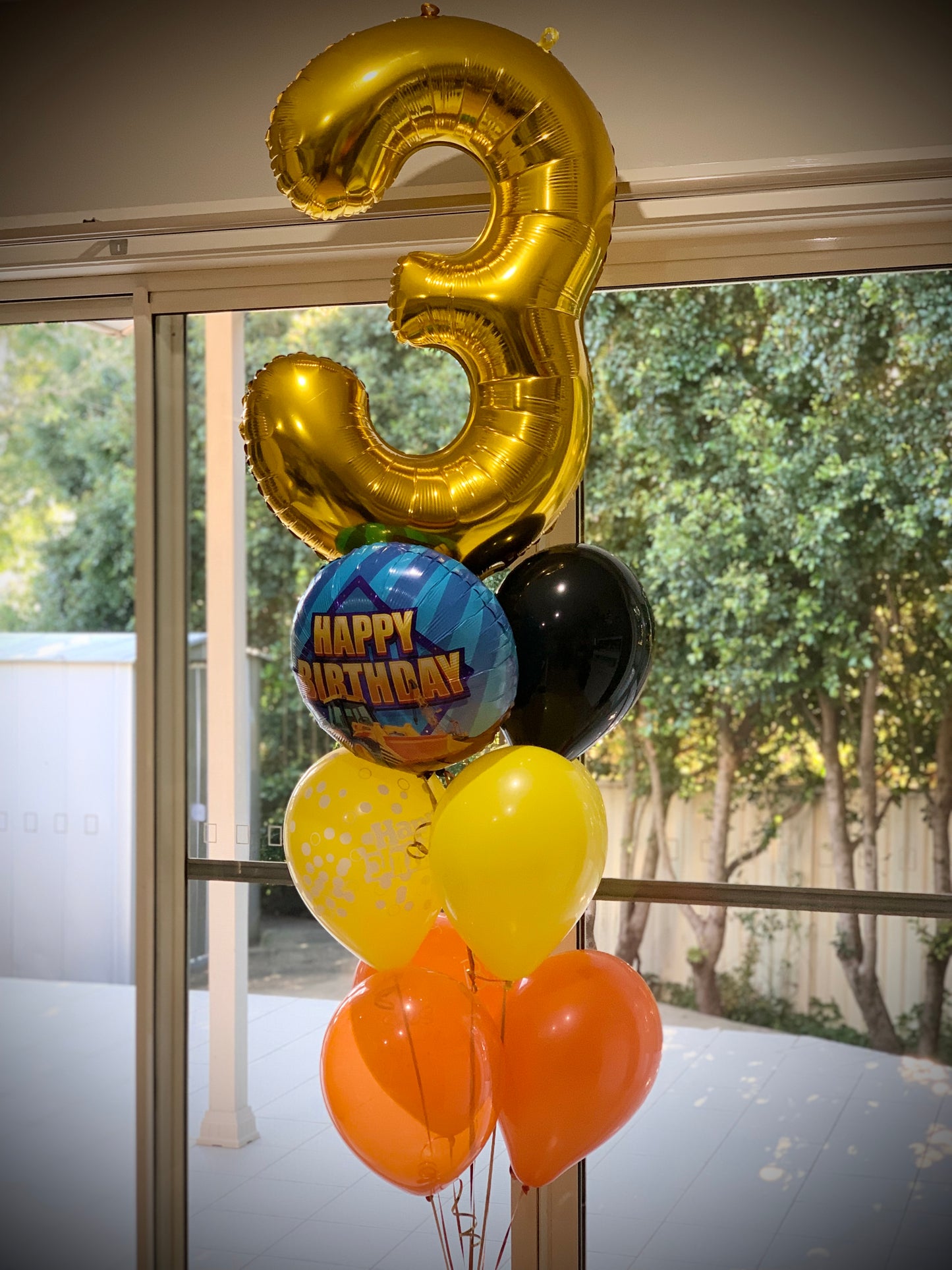3rd Foil Shape Balloon Bouquets