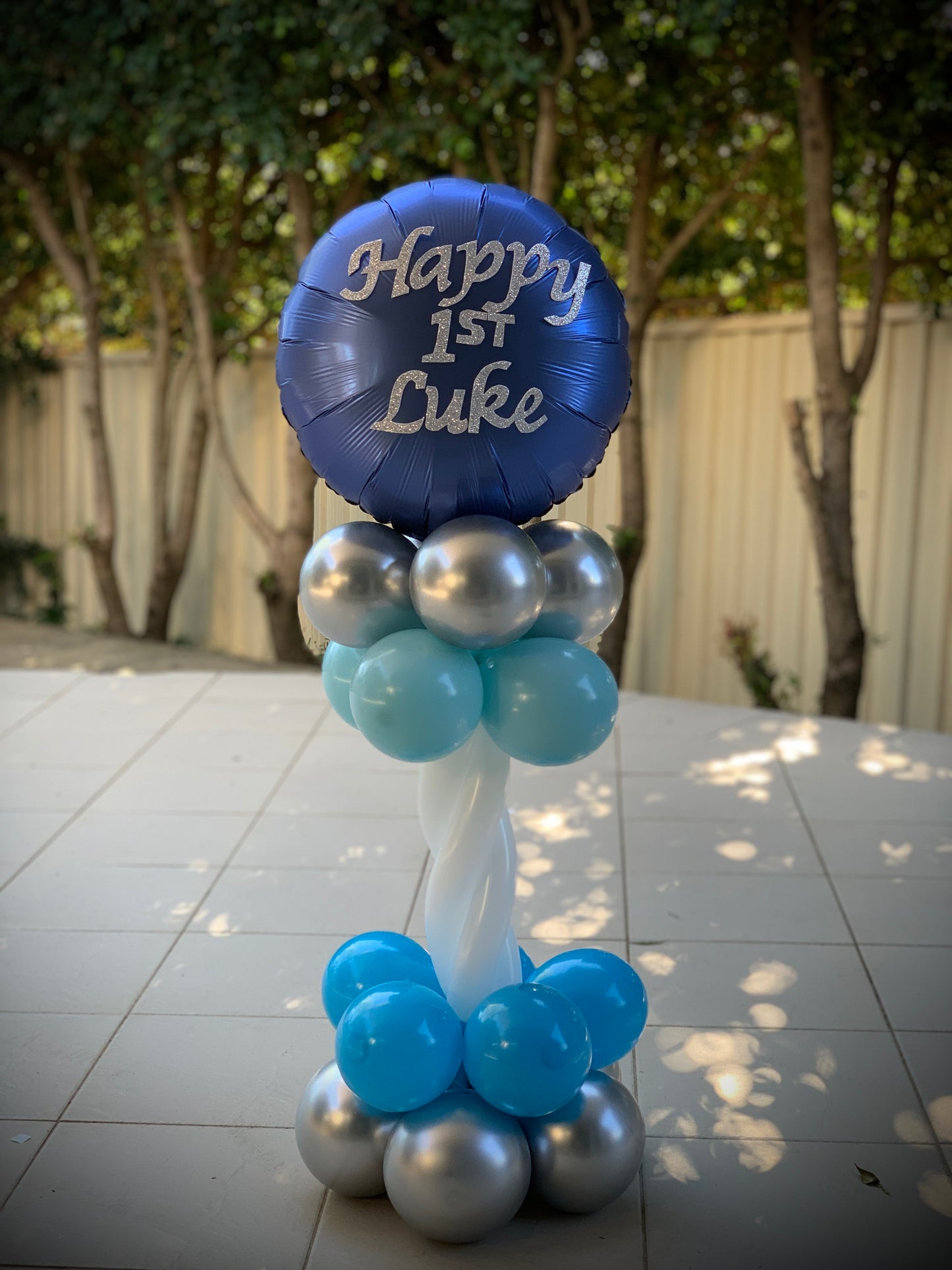 1st Personalize Table Arrangement