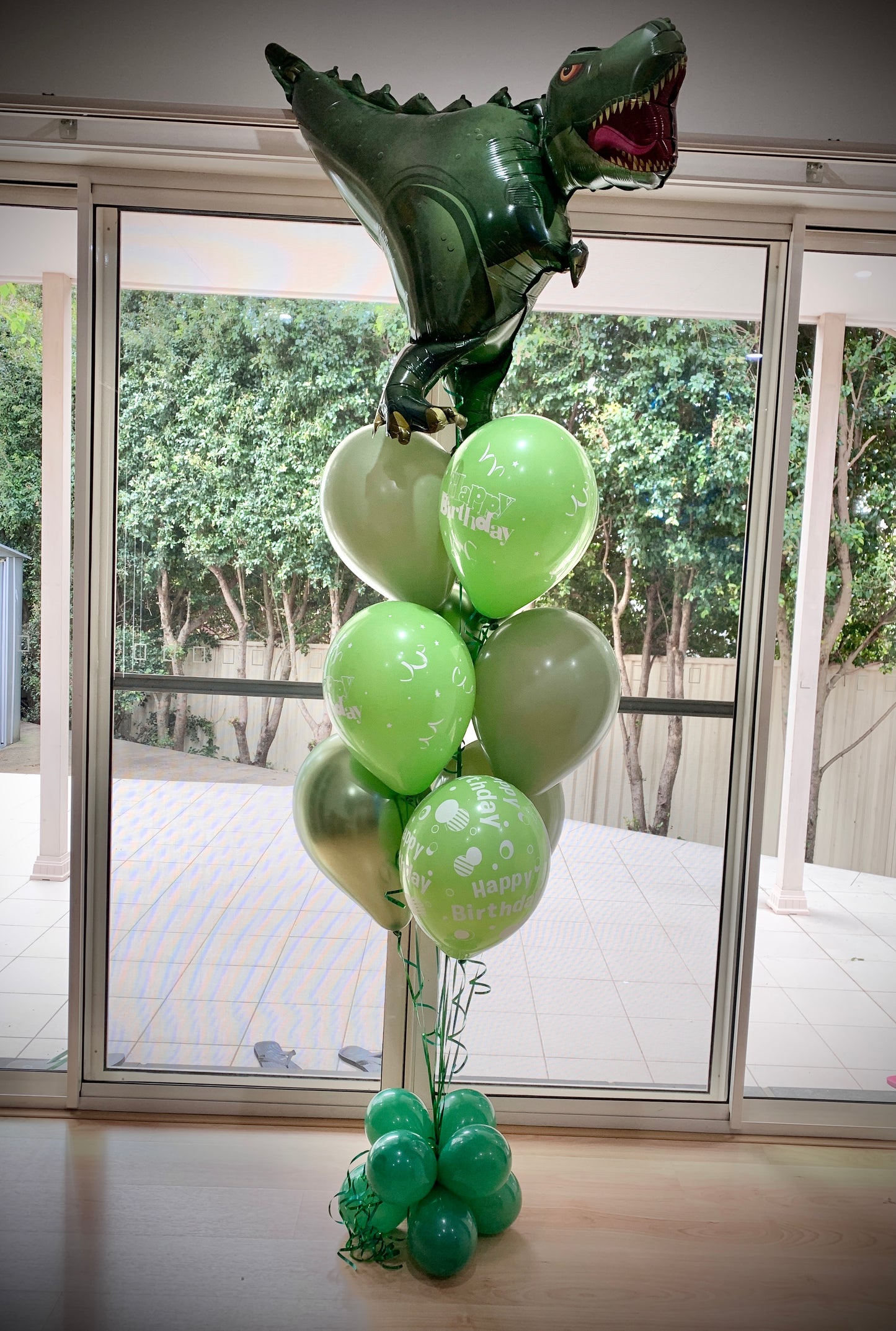 Dinosaurs Birthday Helium Balloon Bouquets