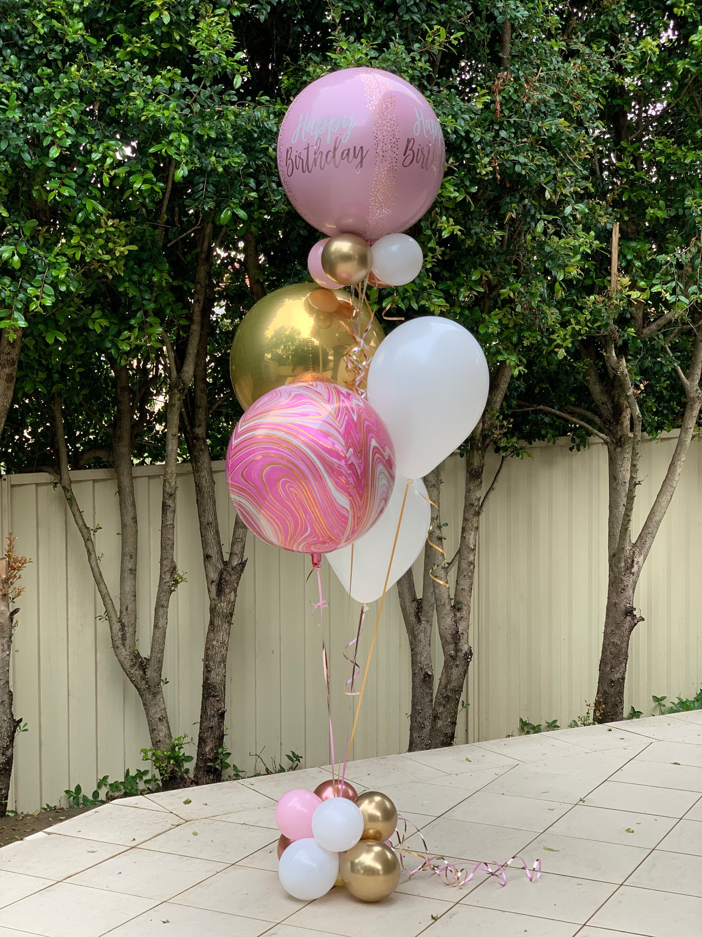 HBD Helium Balloons Bouquets