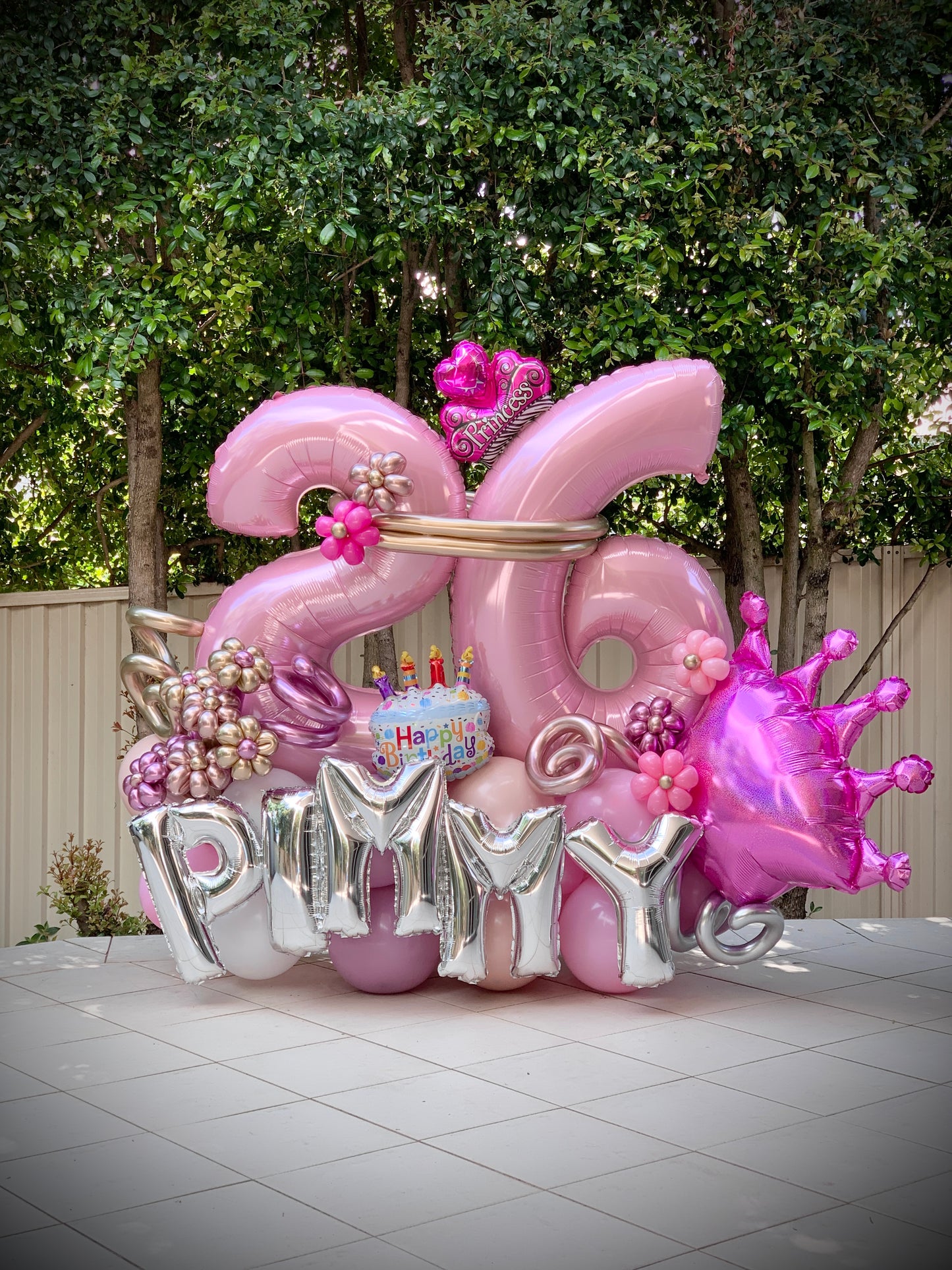 Pimmy’s 26th Princess Balloons Marquee