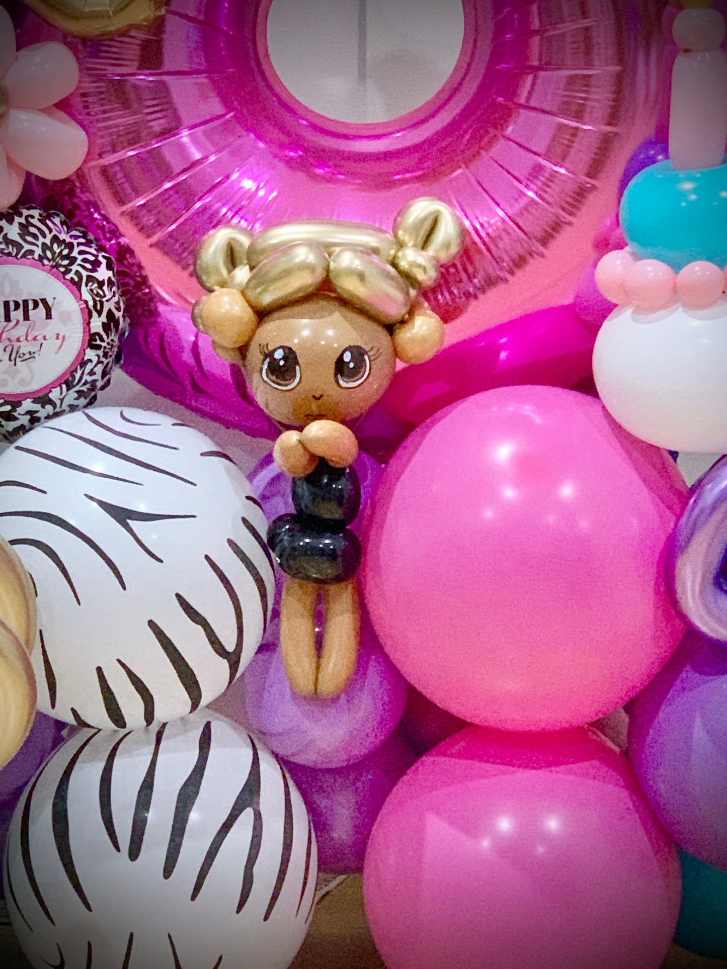 Chloe’s 8th LOL Balloons Marquee