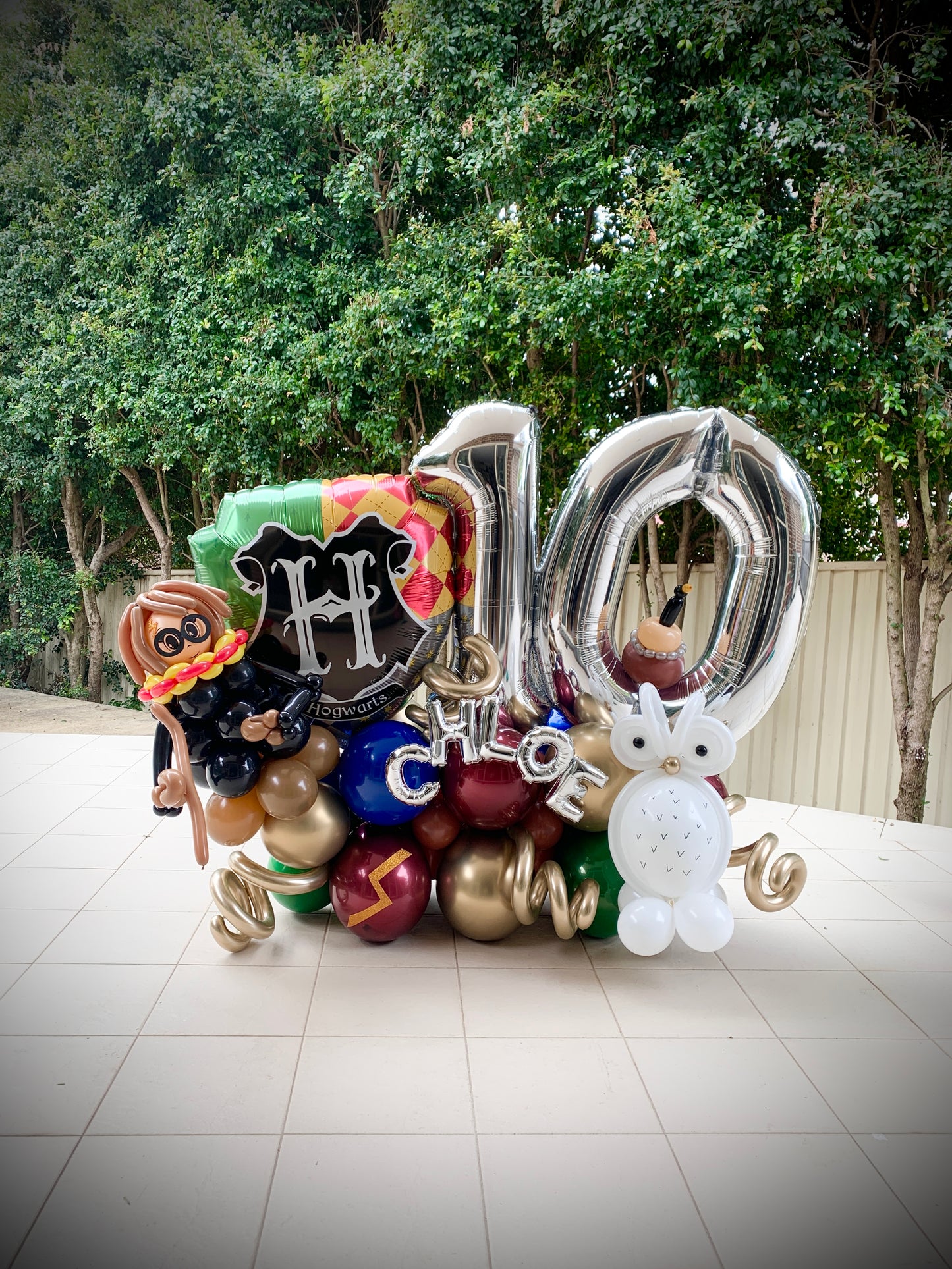 10th Harry Potters Balloons Marquee