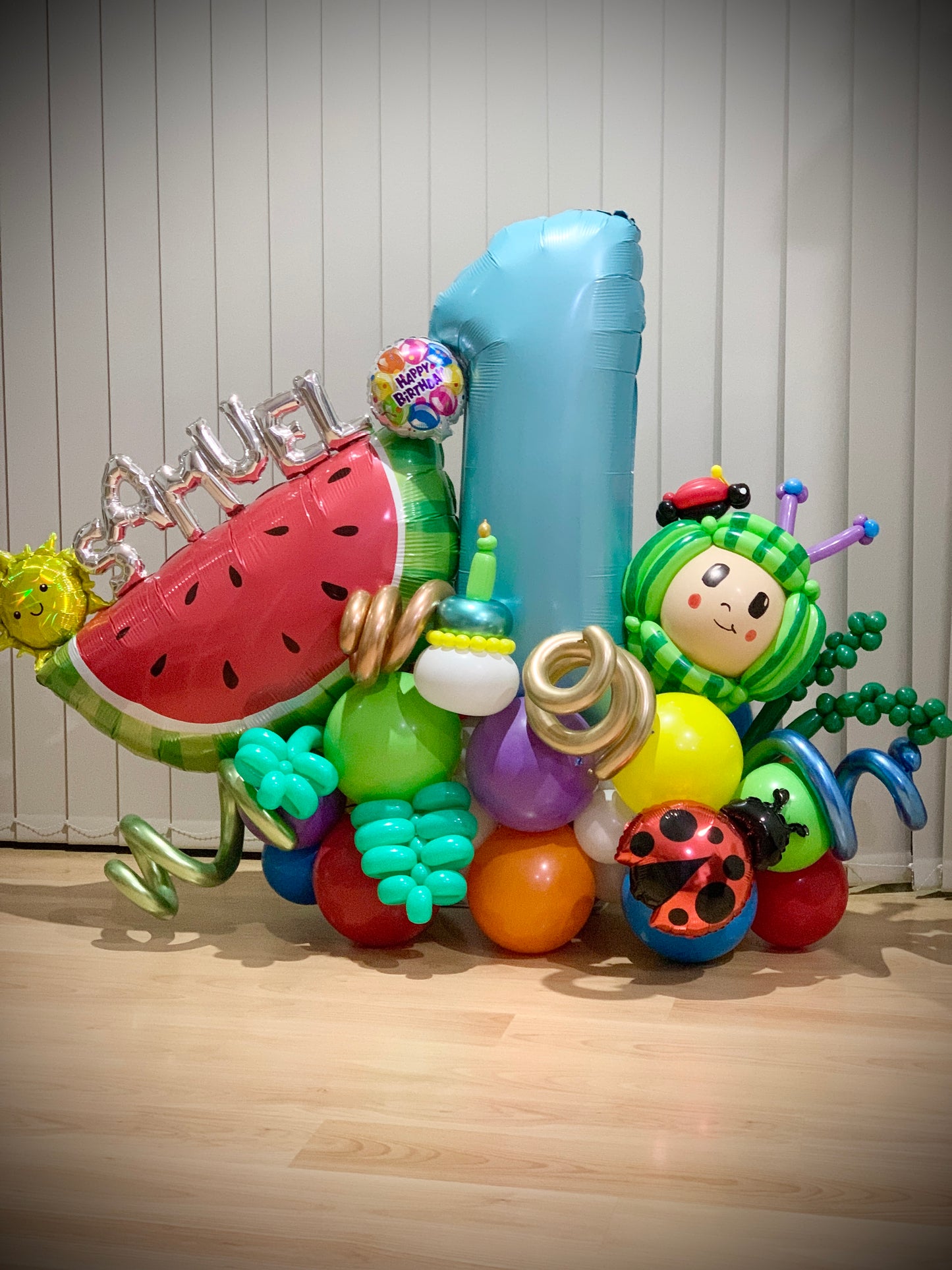 Samuel’s 1st Cocomelon Balloons Marquee