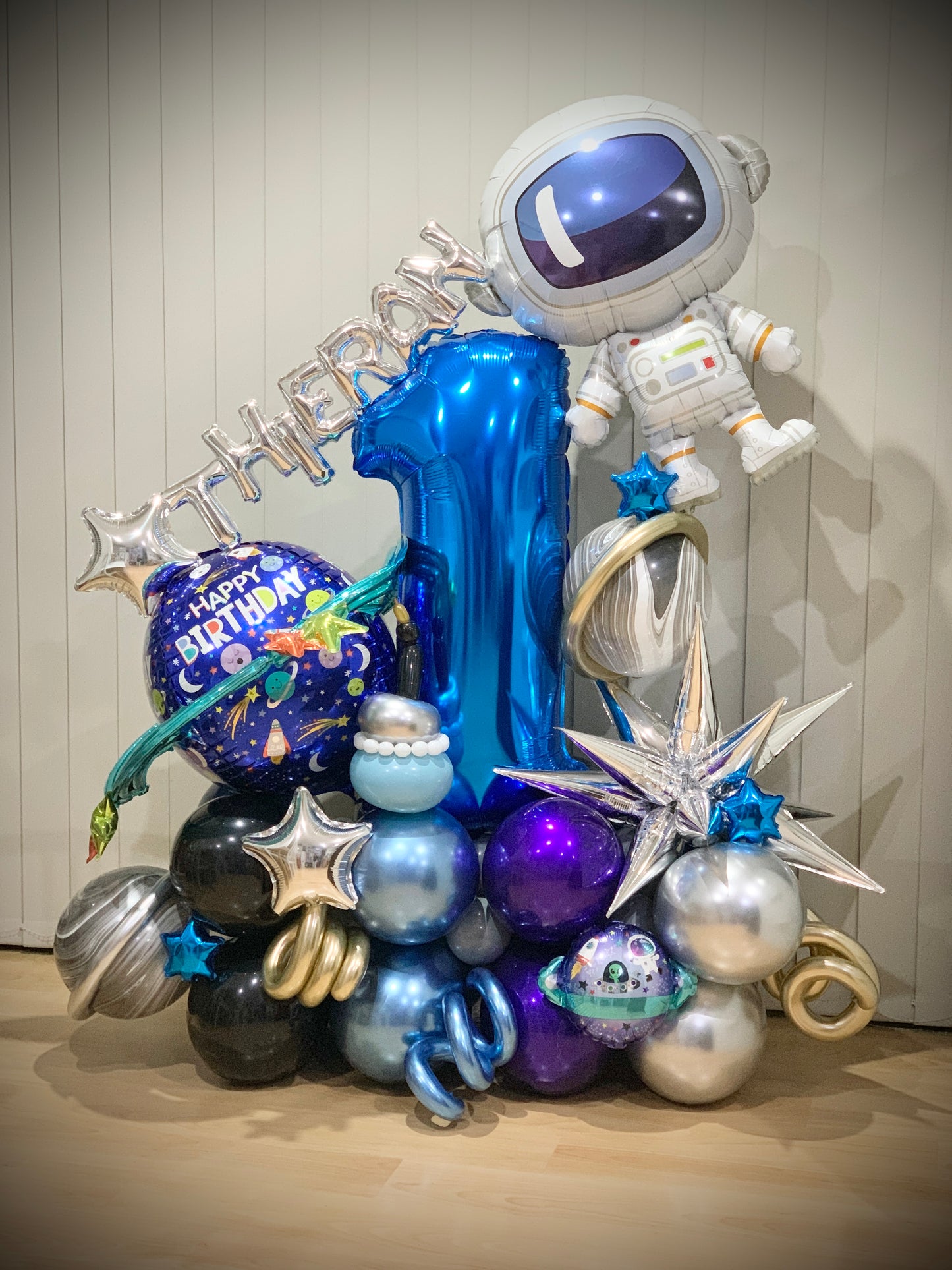 Thieran’s 1st Outer Space Balloons Marquee