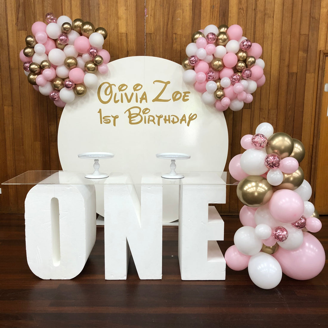 Olivia’s 1st Birthday Party Minnie Themes