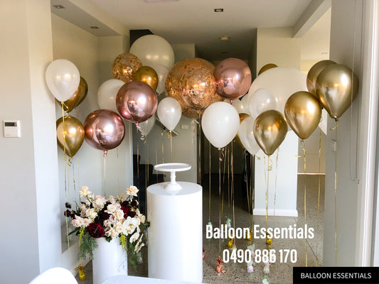 Balloon Helium Rose Gold
