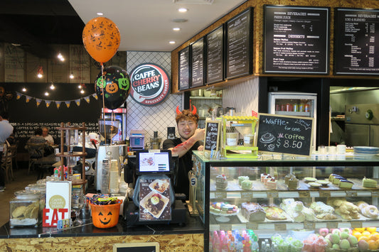Caffe Cherry Beans Halloween Party