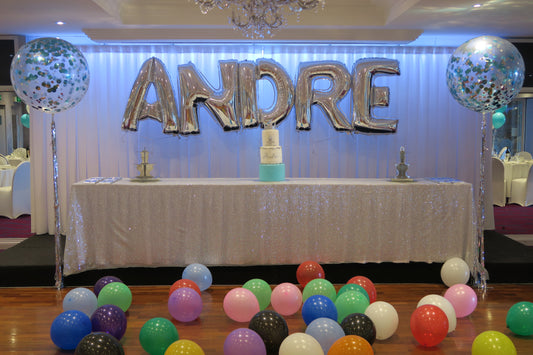 Confetti Balloon, Foil Balloon
