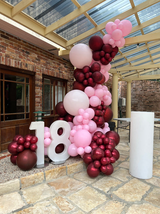 18th Birthday Balloon Garland