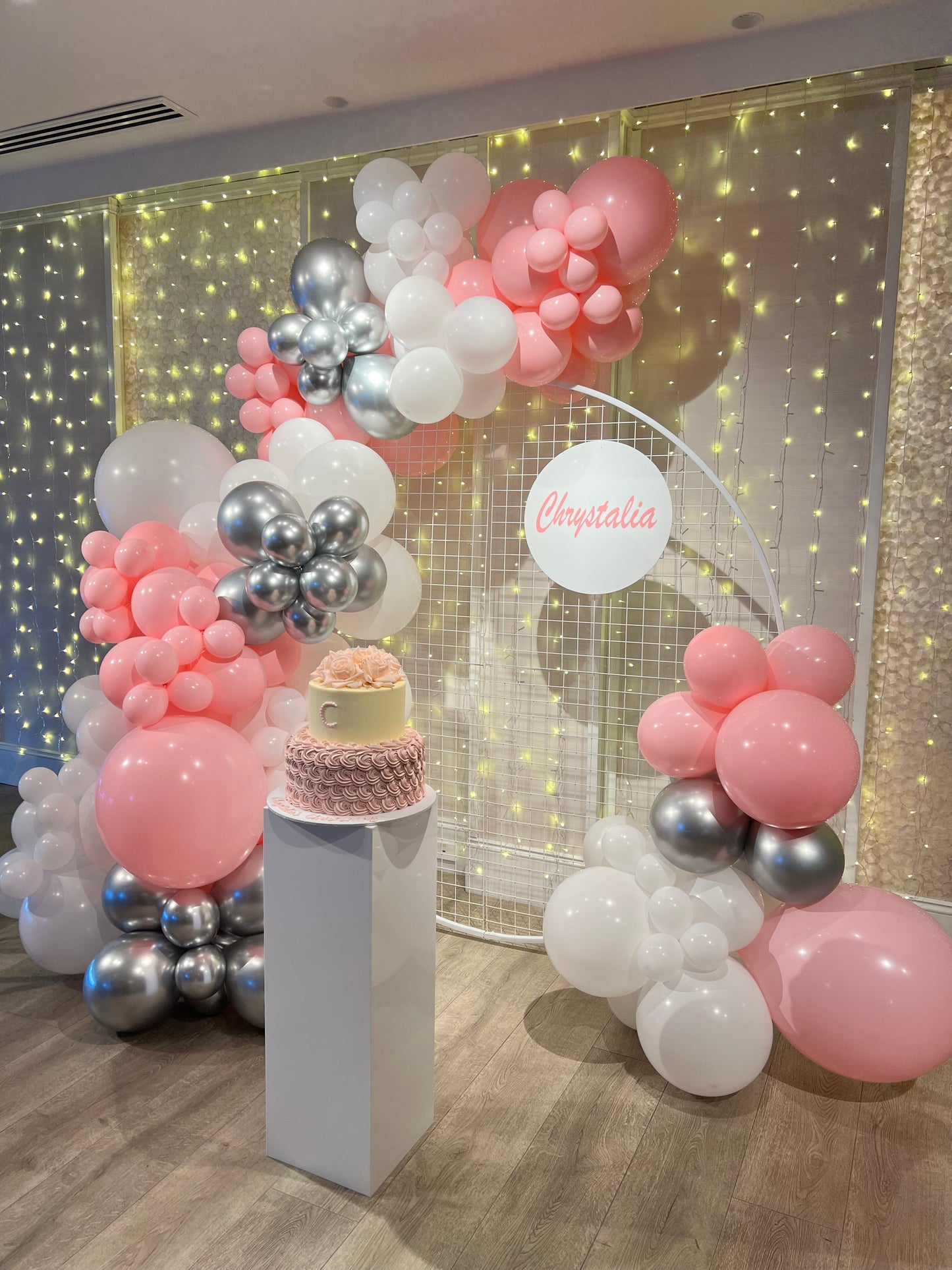 Baby Christening Garland