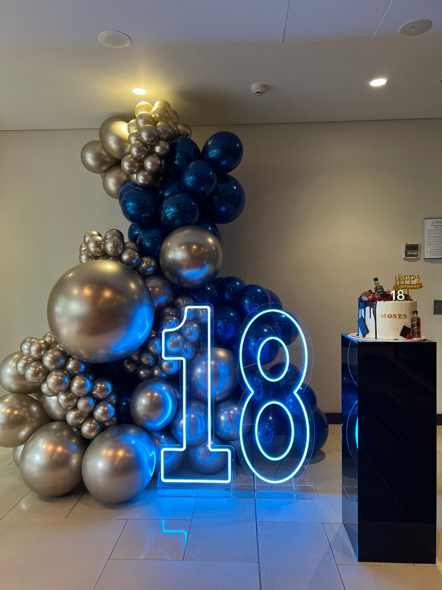 Moses’s 18th Birthday