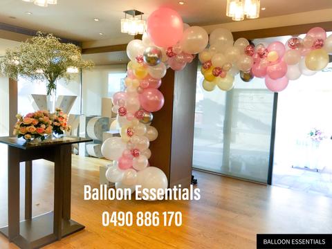 Organic  Balloons Arch -  suprise party @ Park Royal Hotel