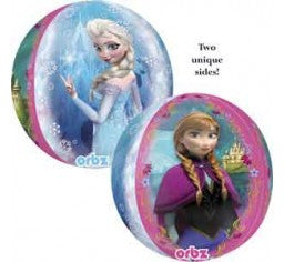 Frozen Orbz Foil Helium balloon Bouquet