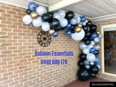 Organic  Balloons Arch - 18th Birthday  @Horsley Park
