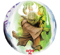 Star Wars Orbz Foil  and 9 Helium balloon Bouquet