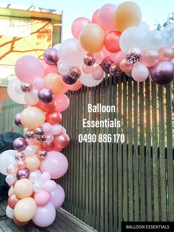 Organic  Balloons Arch - Suprise Birthday Party@Ranwick