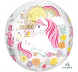 Unicorn  ORBZ helium Balloon bouquet