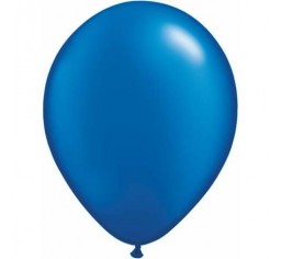 100 Blue, Royal Blue, Silver & Gold  ceiling helium balloons