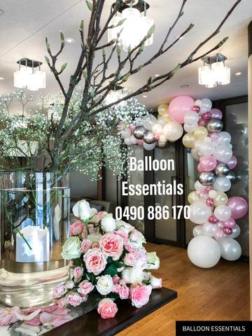 Organic  Balloons Arch - Purpose suprise party @ Park Royal Hotel