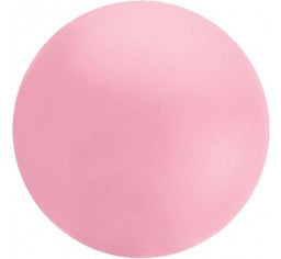 3ft Rose Pink Round Jumbo Helium Balloon Arrangement