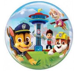 Paw Patrol Bubble  helium Balloon bouquet