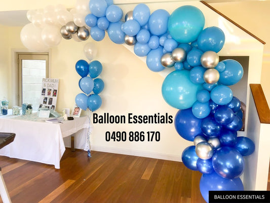 Organic  Balloons Arch - Baby Shower @Seaforth