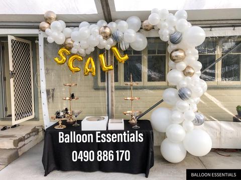 Organic  Balloons Arch- 21st birthday @Earlwood