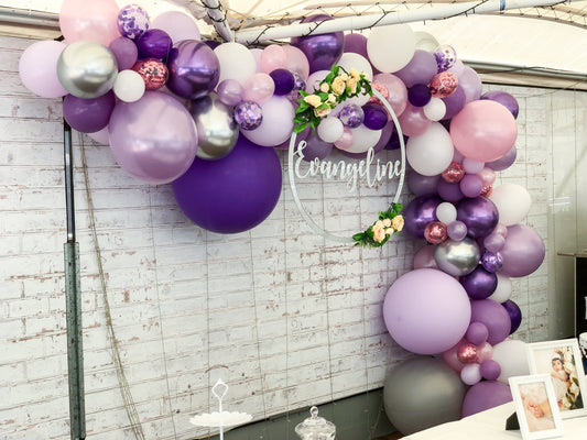 Organic Balloon Arch "Evangeline"