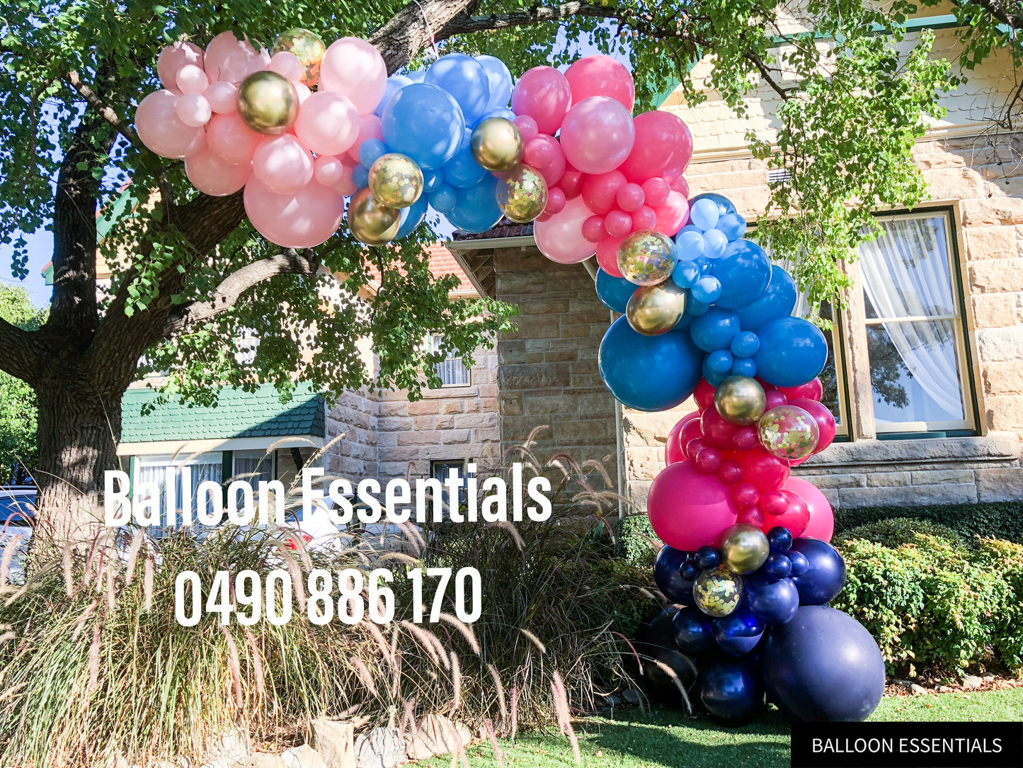 Organic  Balloons Arch - Its Twin BOY n GIRL @Gladesville
