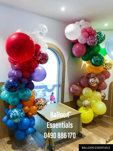 Organic  Balloons Arch - Julian 1st Birthday @Nubo play ground