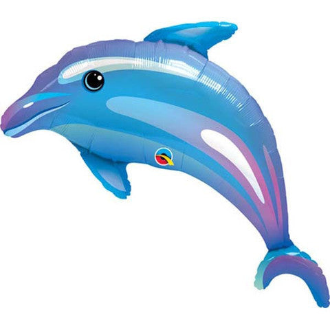 Dolphin  Shape Foil helium Balloon Bouquet