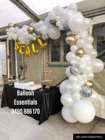 Organic  Balloons Arch- 21st birthday @Earlwood