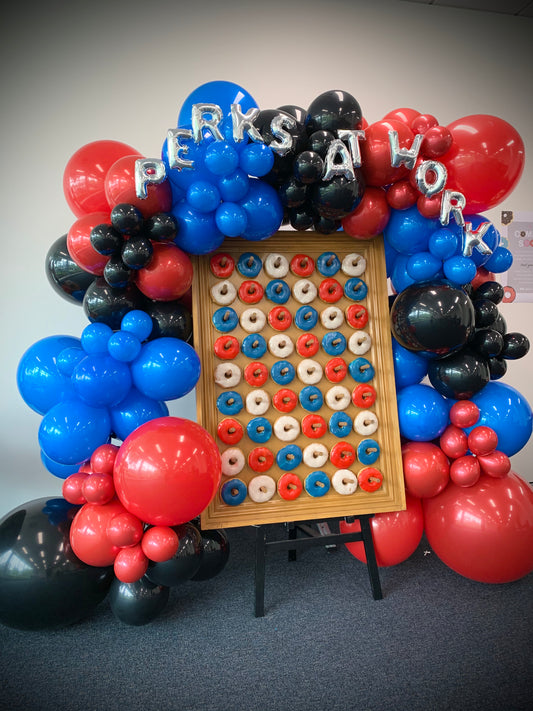 Corporate Function Organic Style Balloon Garland