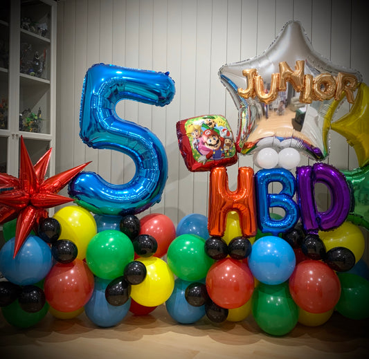 5th Mario balloon Marquee