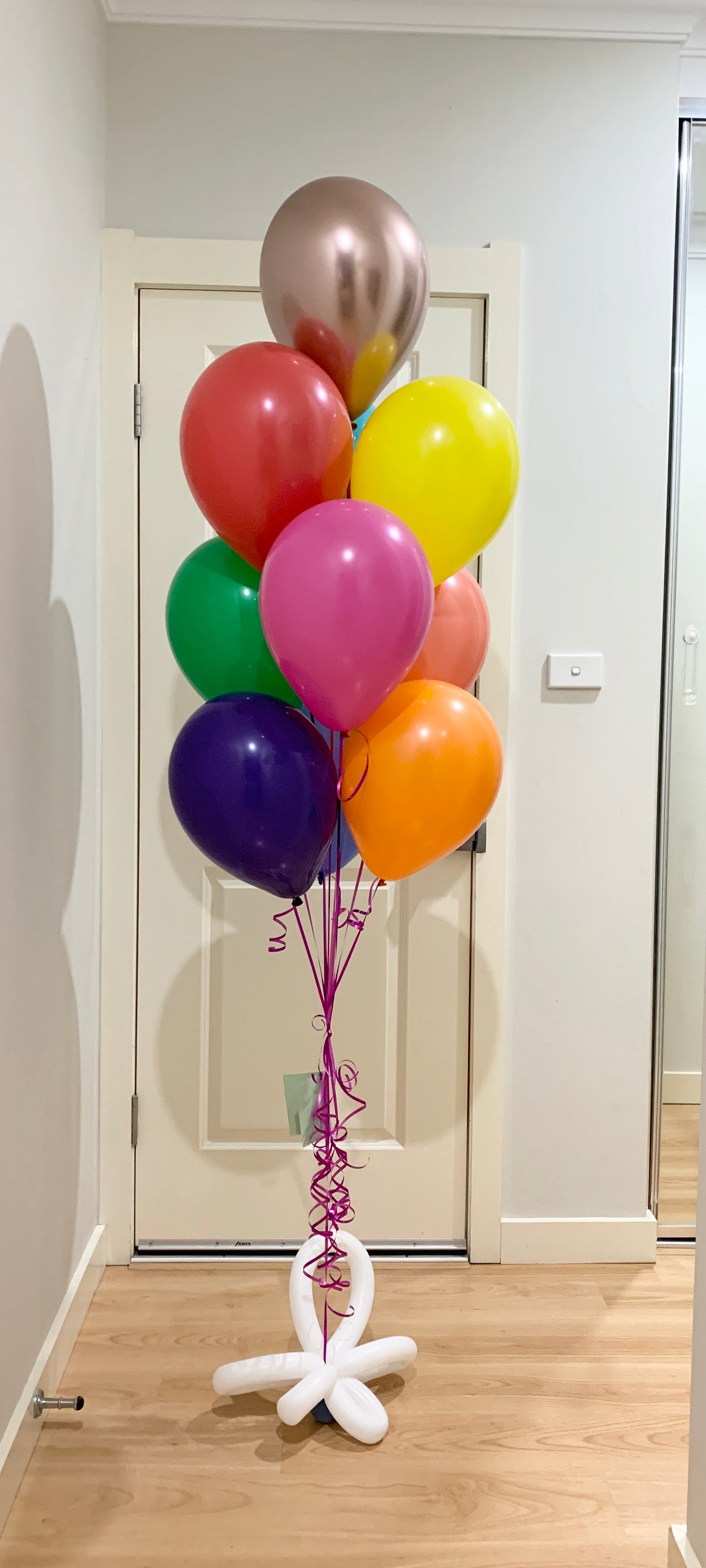 10 balloon Helium Bouquet