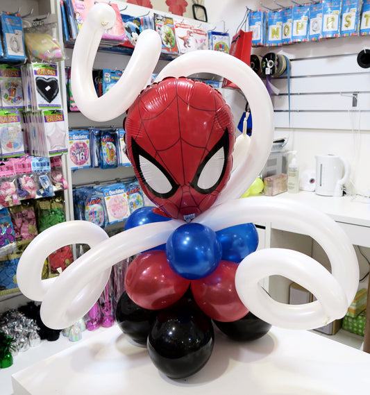 Spiderman table arrangement