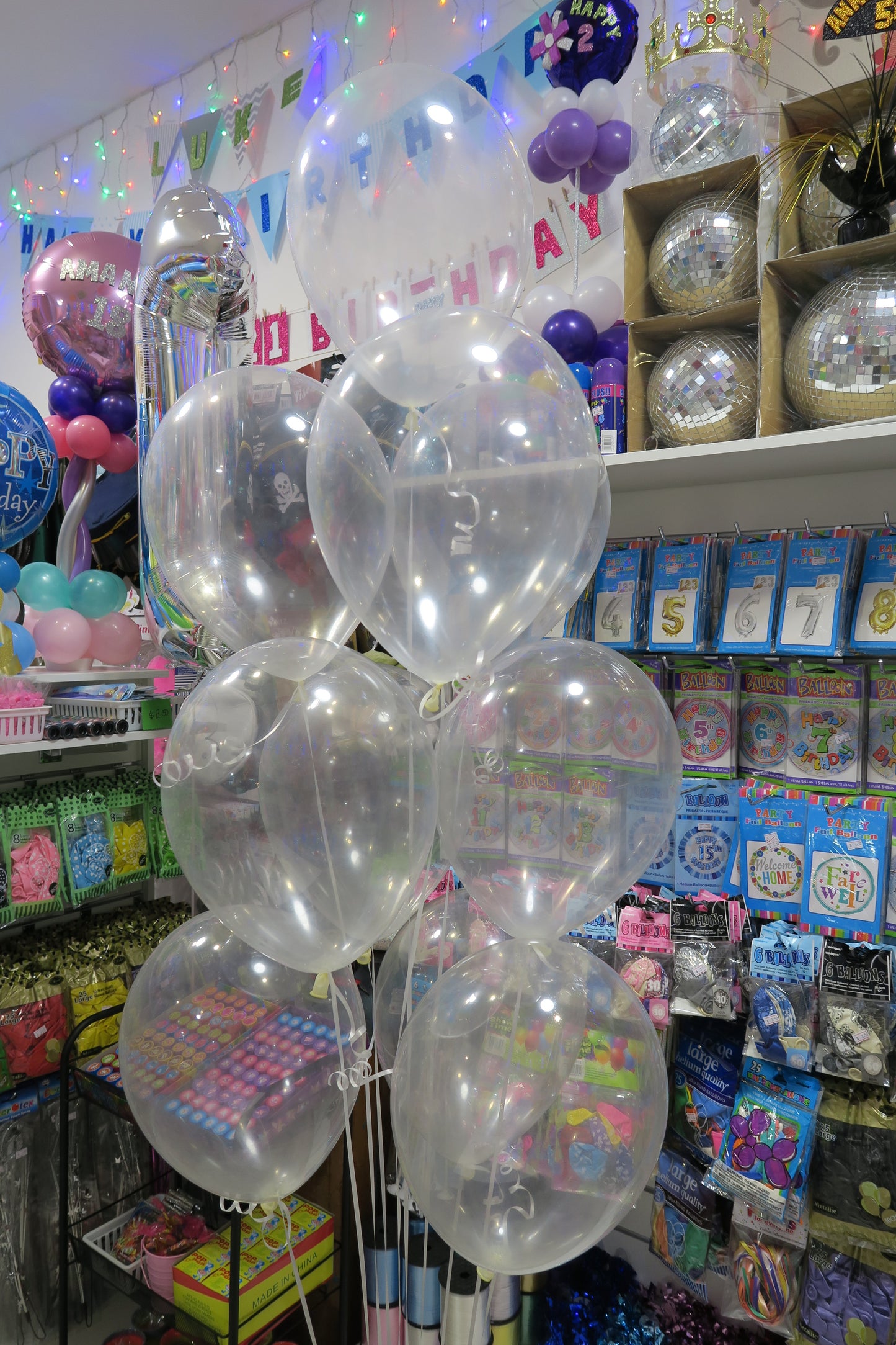 Under The Sea Fish  Shape Foil helium  Balloon Bouquet